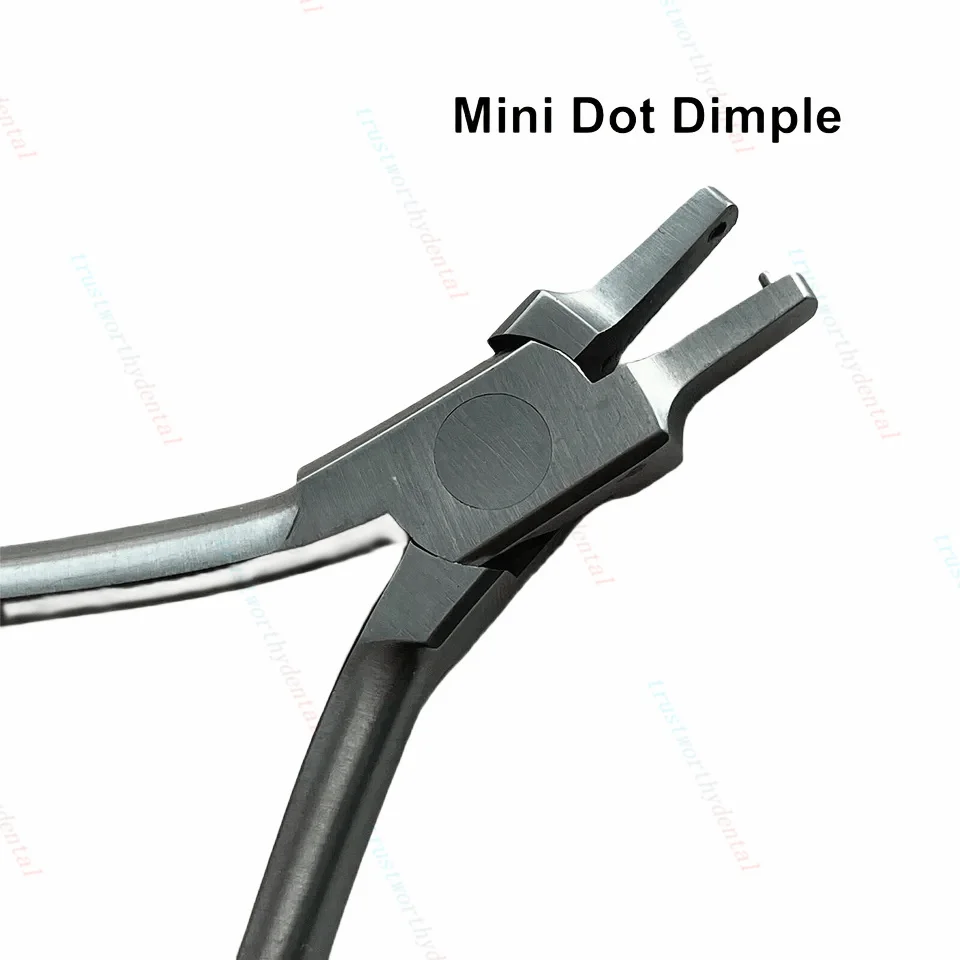 Mini Dot Dimple Dental Aligner Retainer Pliers Clear Brace Forceps Plier Buttons Professional Orthodontic Tool Durable Design