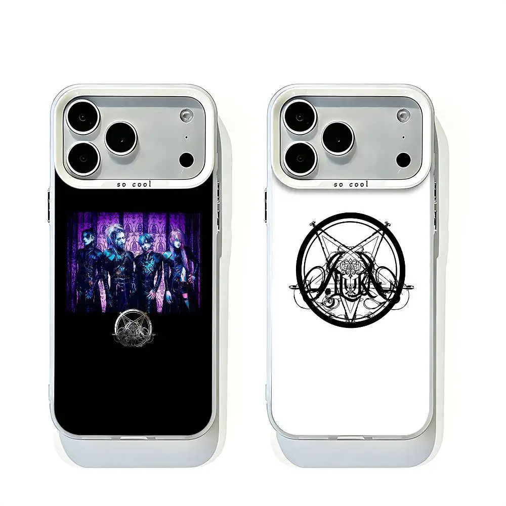 Чехол J-Jiluka D-DeViLs белый матовый с вырезом для камеры для iPhone 17 16 15 14 13 12 11 Pro Max