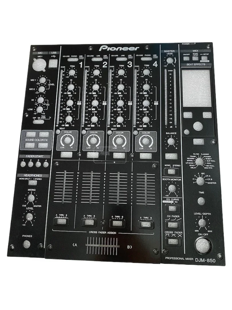 For Pioneer DJM-850 Mixer Panel Complete Set, Fader Board, Iron Plate, Medium Plate, Disc Player Accessories