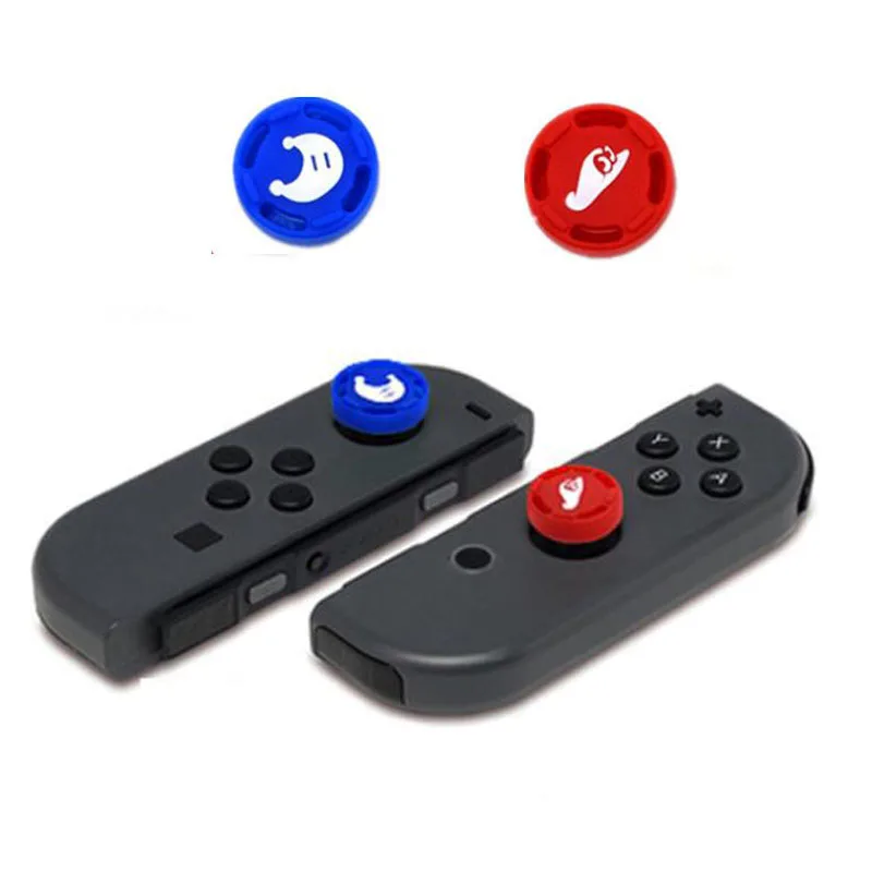 Silicone Thumb Stick Grip Caps Custodia protettiva per joystick analogico per Zelda Nintend Switch NS JoyCon Controller Joy-Con Joypad