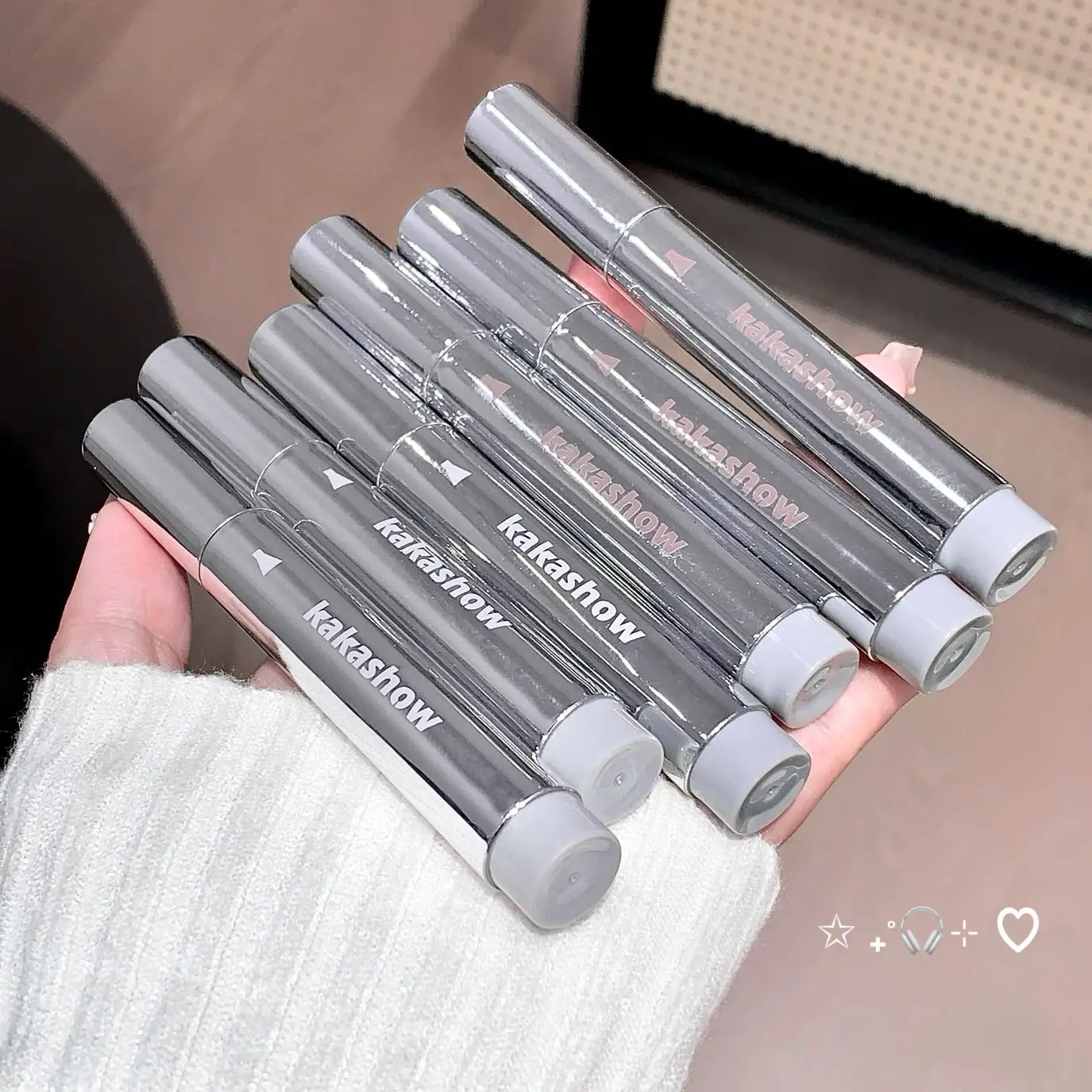 Kakashow crayon à sourcils eau crayon à sourcils multi-points longue durée ne se décolore pas avec racines distinctes