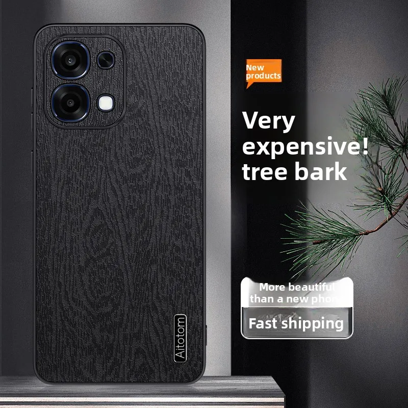 

For OPPO A6 Pro F31 Case New Bark Texture Frosted Silicone Full Cover Anti-drop Cover For OPPO F31 4G 5G Shockproof Funda