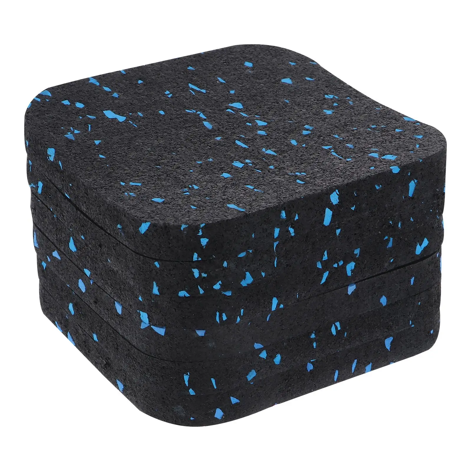 

6pcs Vibration Absorber Mats Heavy Duty Rubber Home Gym Equipment Soundproof Insulation Anti Slip Treadmill Pad Exercise Yoga