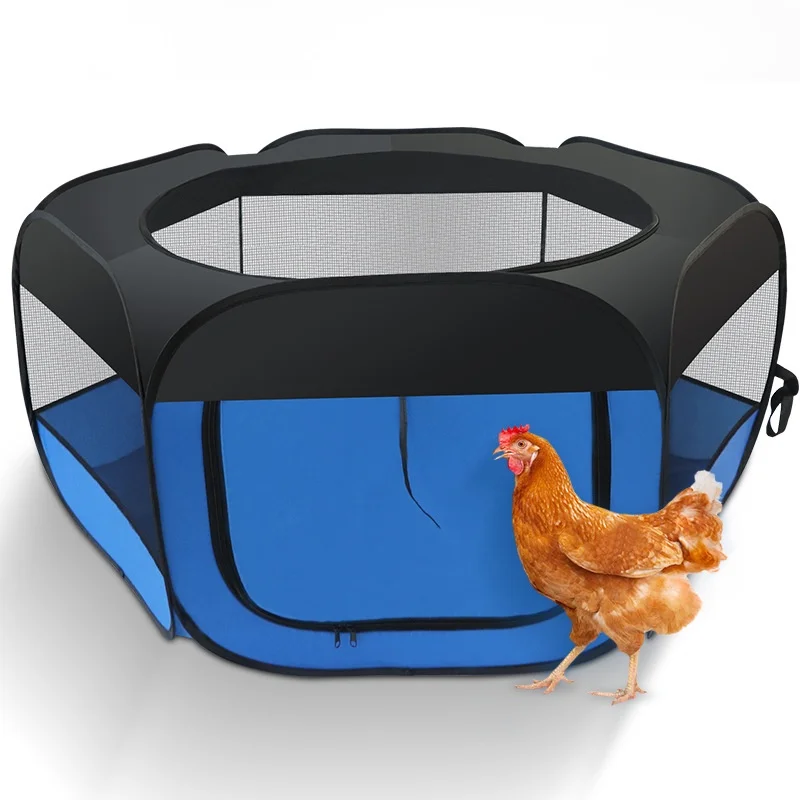 

Exclusive Eco-friendly Movable Mesh Box Chicken Coop Set Kit Solid Breathable Chicken Coop for Cats Chickens Small Animals