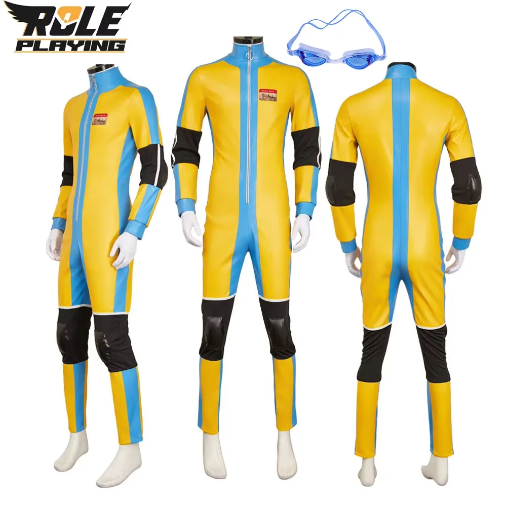 Waterboy Cosplay Costume Men Fantasy Jumpsuit Gloves Movie Dispatched Roleplay Bodysuit Clothing Halloween Carnival Party Suit