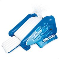 Inflatable water slide, dimensions: 135 x 81 x 50 inches. (74 chars)