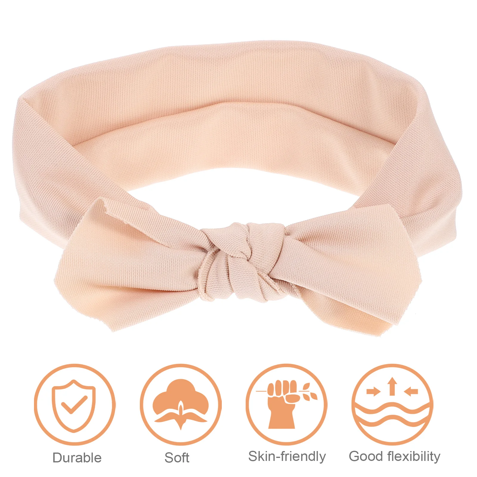 

2pcs Baby Headb s Bow Infant Girl Hair Newborn Accessory Bows Hairb Toddler Comfortable Cloth Material Great Gift Birthday