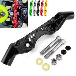 Top Triple Handlebar Adapter For Kawasaki Ninja 650 2017- 2023 2020 2021 2022 Lowering Triple Tree Front Fork Upper Top Clamp