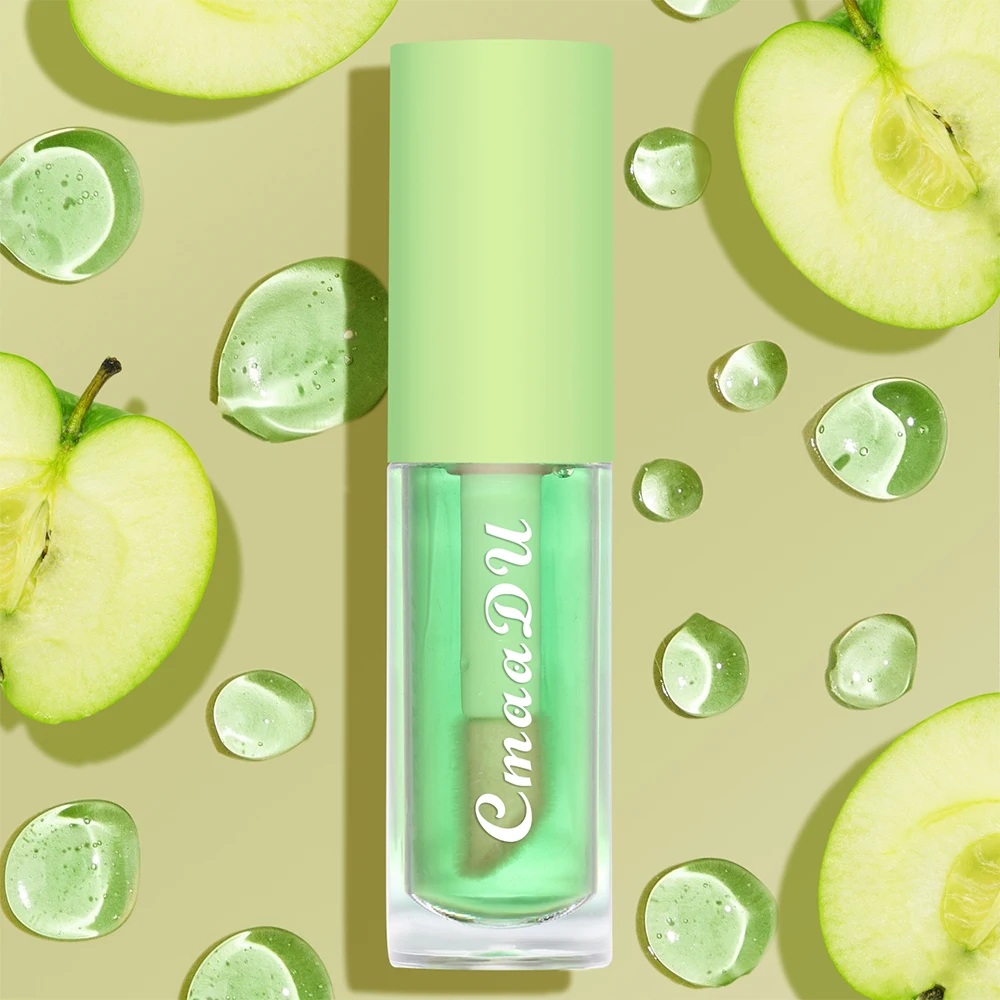 CmaaDu Green Apple Color Changing Lip Glaze Lasting waterproof non-stick cup moisture moisture not easy to fade