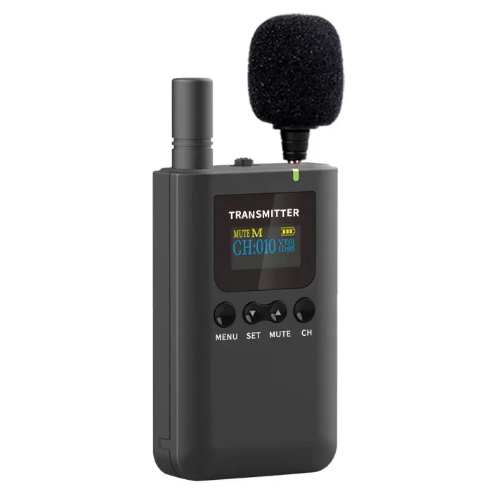 Wireless Simultaneous Interpretation Tour Guide System Whisper Talk Walkie Talkie For Meeting Museum Tourism Service Commentary