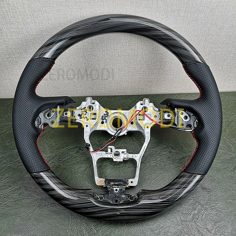 Volante de madera de nogal para Toyota Sienna 2021 2022 Highlander 2020 2021 2022 Highlander Hybrid