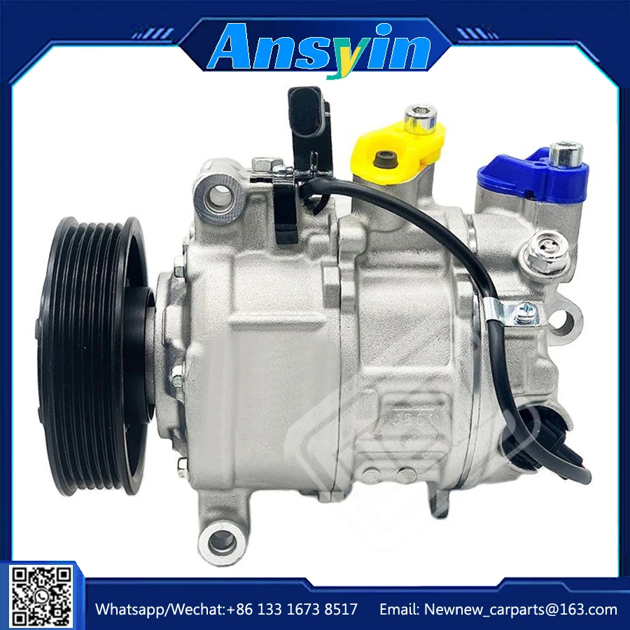 7SEU17C AC Compressorr for VW Volkswagen AMAROK T5 MULTIVAN V TRANSPORTER CARAVELLE Bus 2.0 7E0820803 7E0820803D 7E0820803F