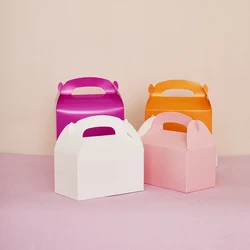 Christmas hand-held cake box gift packaging box, party baking packaging supplies, holiday supplies