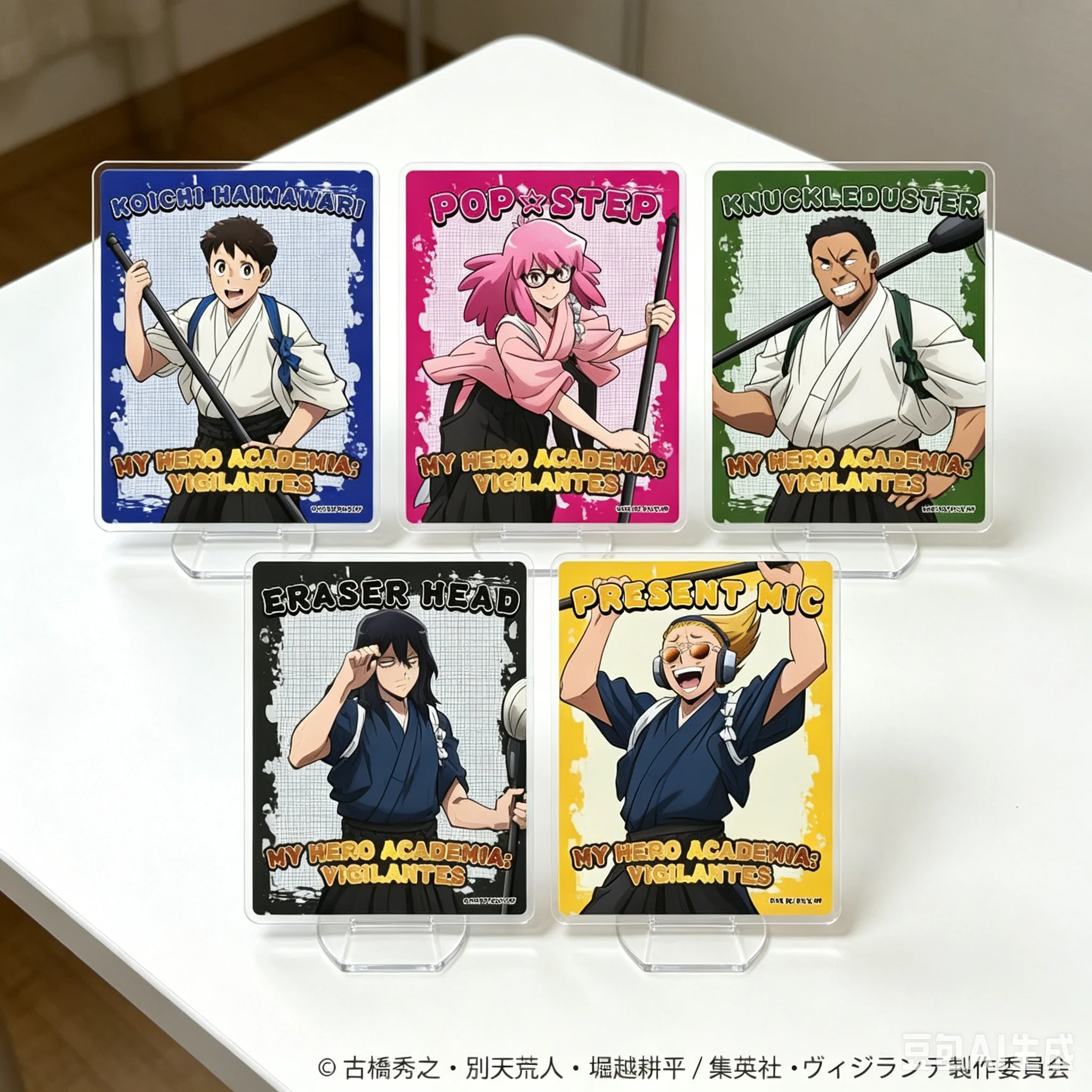 

15cm Anime My Hero Academia: Vigilantes Acrylic Stand modle Desktop Decoration Game Collectible Ornament Gift for Fans Keychain