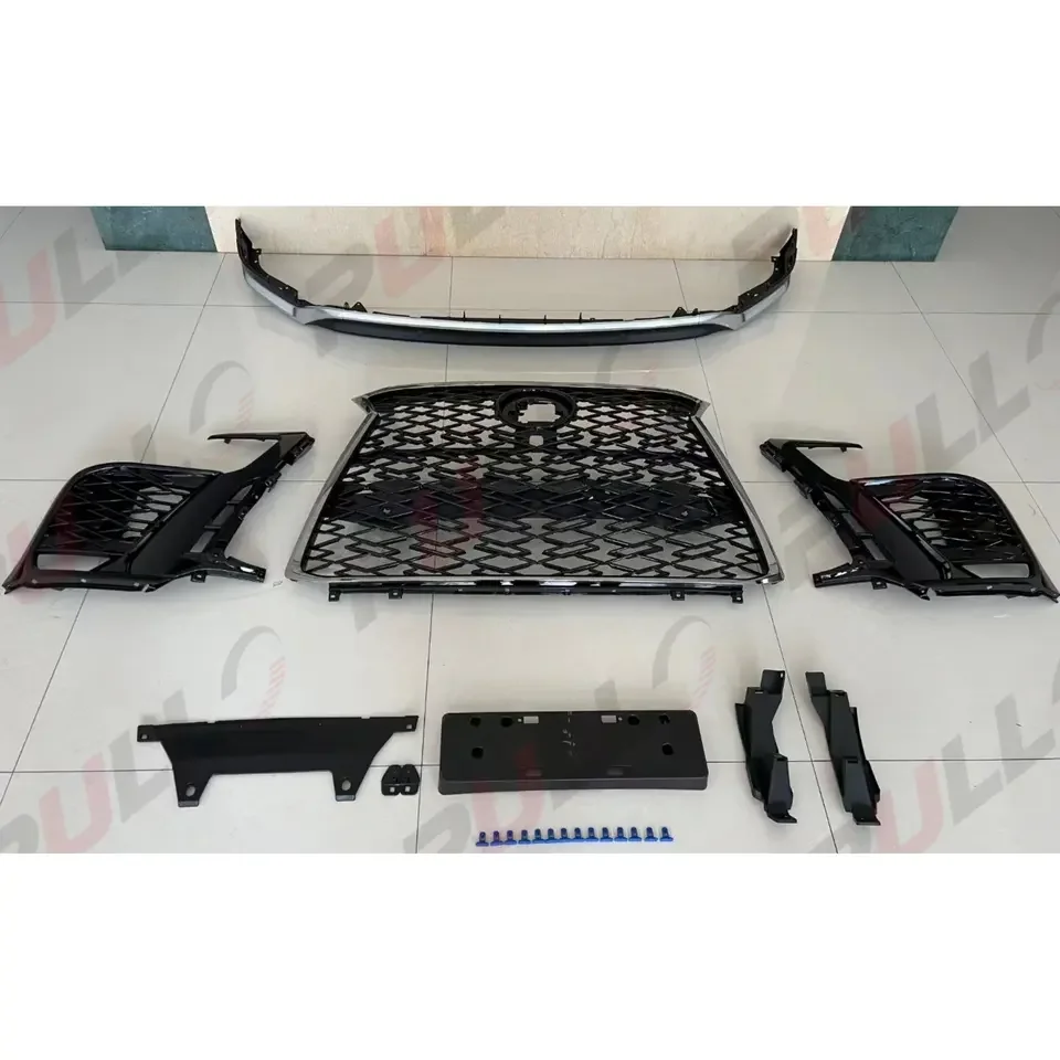 

Modified Car Accessories Car Front Lip and Grille for Lexus LX600 2022 Change to F-sport Model Facelift