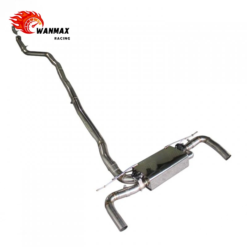 High Performance 304ss Valved Exhaust Catback Tuning System for 2018  G12 740i B58