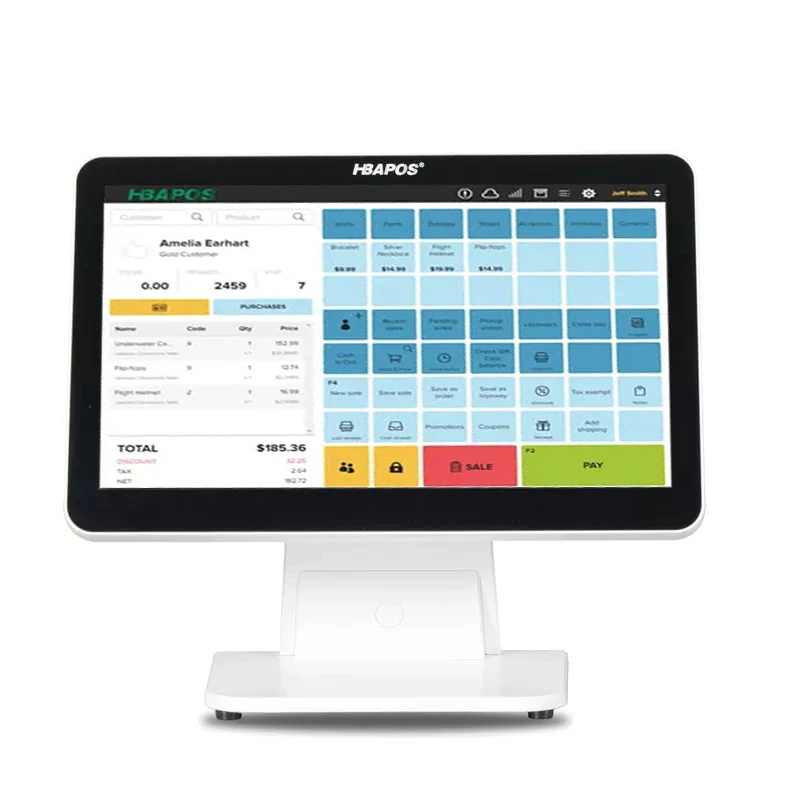 

Электронный кассовый аппарат ATV&UTVHBAPOS GM10, POS-терминал, кассовый аппарат, система POS-терминалов «все в одном» для магазинов.