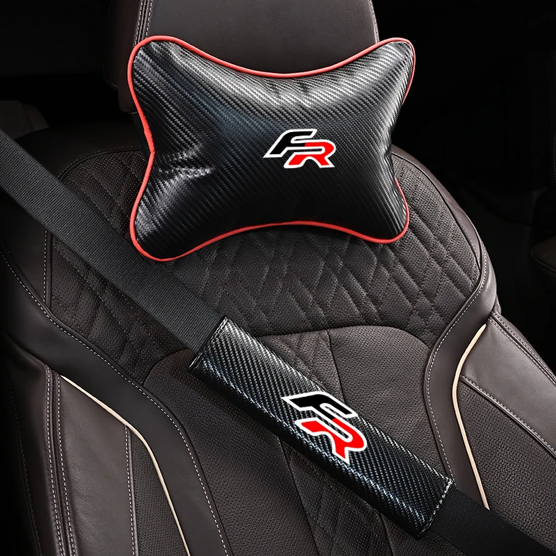 Автомобильный ремень безопасности, защитные плечевые накладки, чехол с ручкой, подголовник, подушка для шеи для Seat FR Leon Ibiza Altea Exe 5f Mk2 Mk3 TARRACO Автомобильный ремень безопасности, защитные плечевые накладки, чехол с ручкой, подголовник, подушка для шеи для Seat FR Leon Ibiza Altea Exe 5f Mk2 Mk3 TARRACO