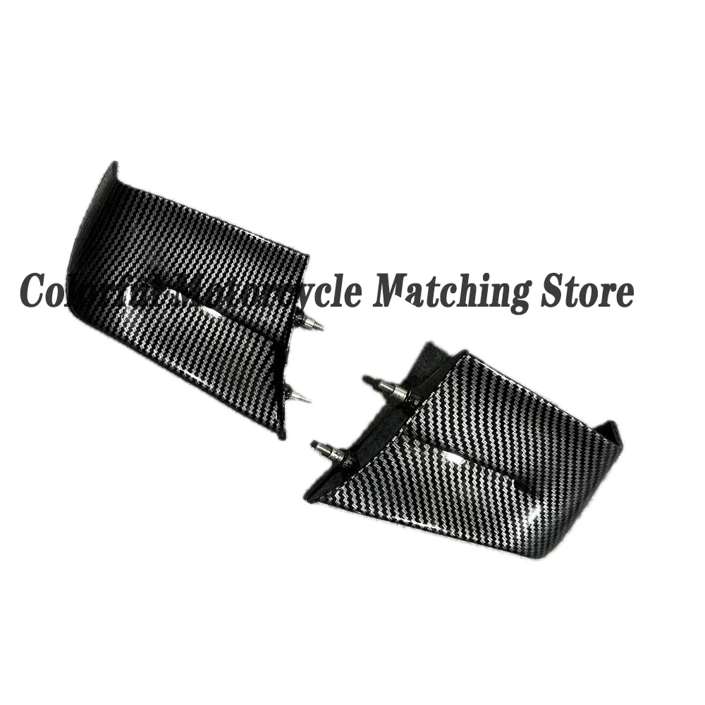 Winglets motocicleta fibra carbono completo, defletor de ar, kit de carenagem para DUCATI PANIGALE v4 2019-2023, painéis de asa fixa, 2021, 2022