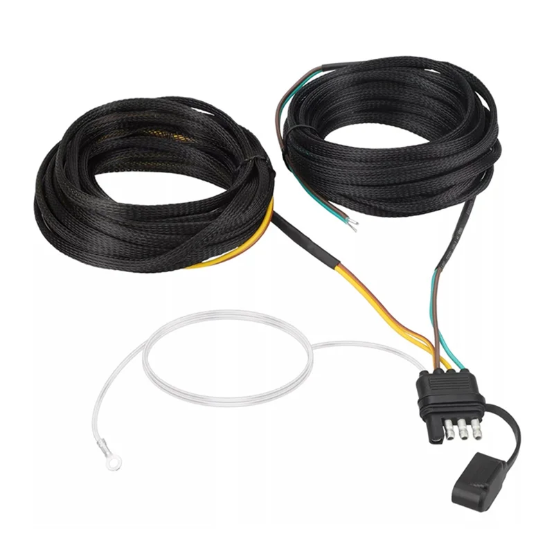 

【HOT ITEMS】22FT Trailer Wiring Harness Kit For Tail Lights, Brake Lights And Turn Signals Boat Trailer Wiring Harness