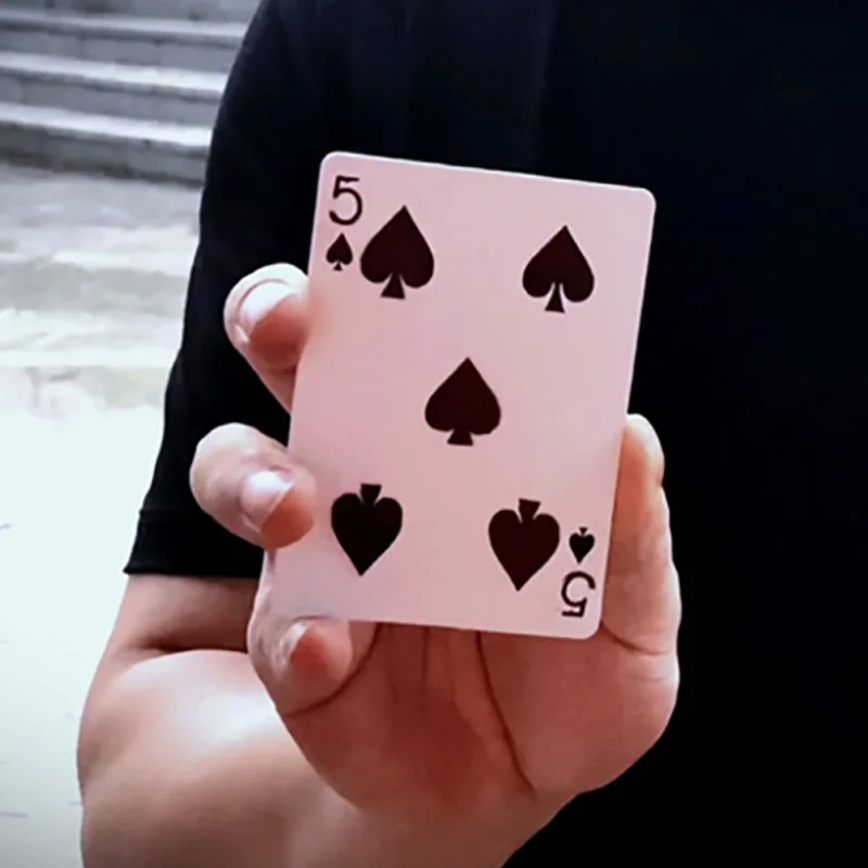 5 إلى 9 (نسخة مطورة) الخدع السحرية الساحر عن قرب أوهام الشوارع الحيل الدعائم البصرية تتحرك نقطة بطاقة تغيير ماجيا