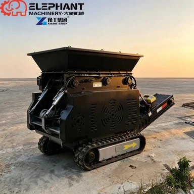 High Performance Diesel Powered Mobile Jaw Crusher For Small Scale Gold Mining And Quarry Rock Crushing