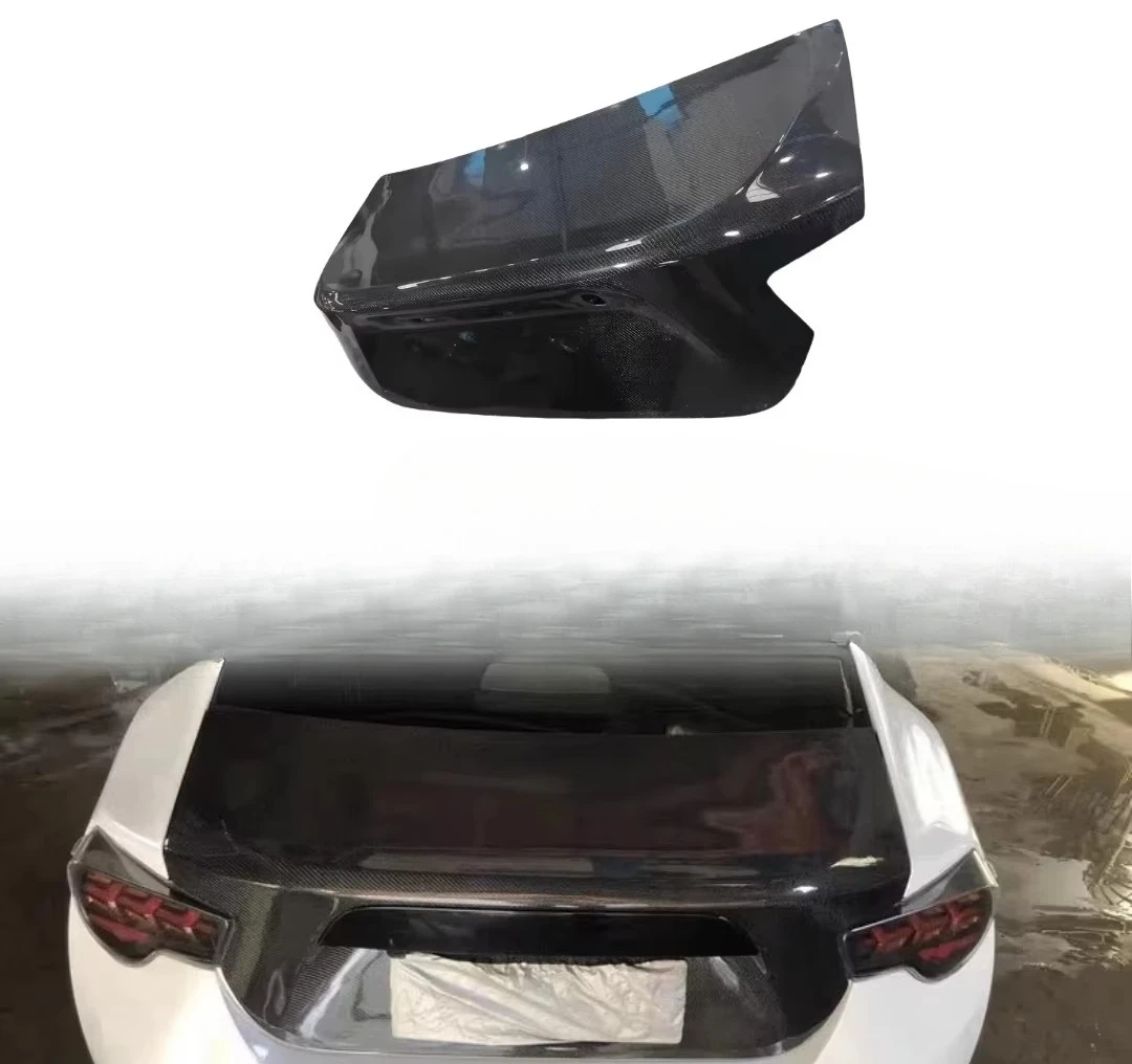 

True Carbon Fiber Trunk Cover for GT86 and BRZ Body Kit Carbon Fiber Trunk Cover