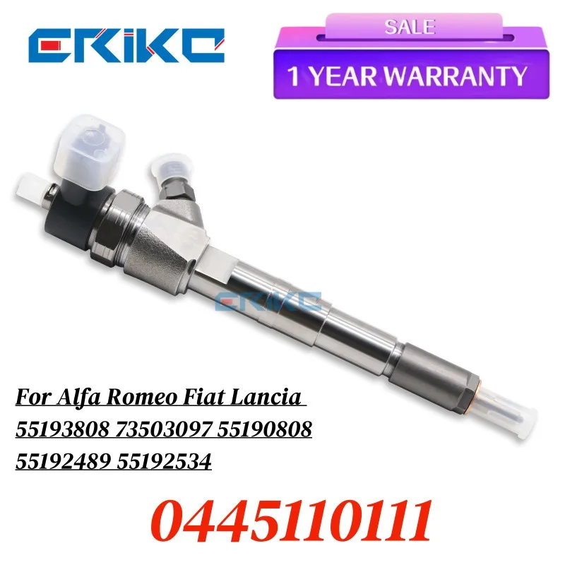 

0445110111 Дизельный инжектор Common Rail 0 445 110 111 для Alfa Romeo Fiat Lancia 55193808 73503097 55190808 55192489 55192534