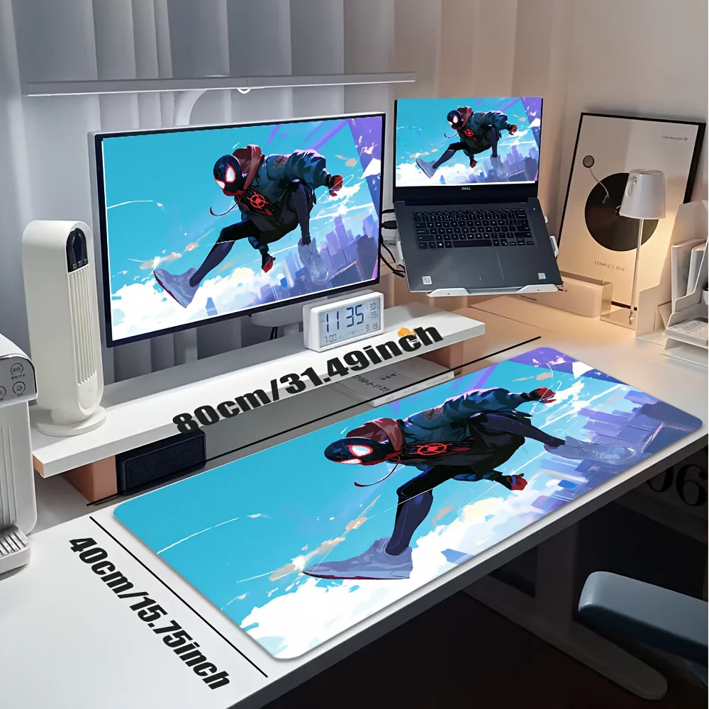 1pc Large Size Computer Desk Mat, Suitable for Gamers, High-Definition Gaming Mouse Pad, Marvel Style Series S-Spiderman Theme P