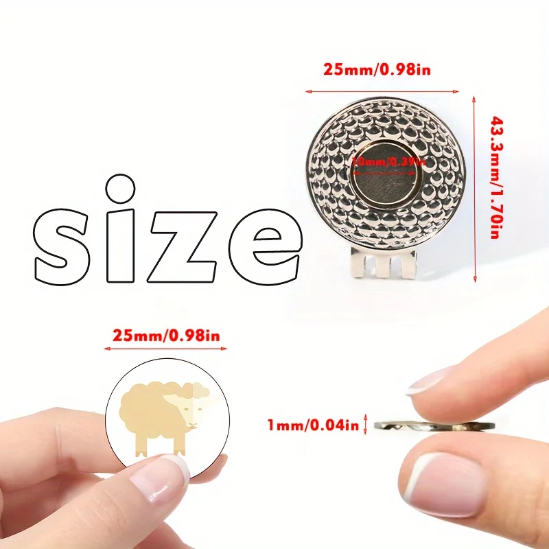 Golfball Stempel Spaß Cartoon Ikonen geeignet für Golf handschuhe, Hüte, Hüte, Sonnenschutz hosen, Hüftgurte