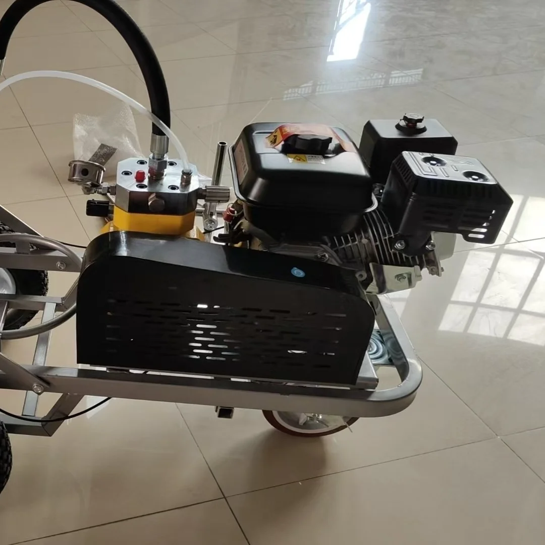 Hand Push Electric Airless Paint Automatic Cold Paint Thermoplastic Road Line Marking Spray Machines