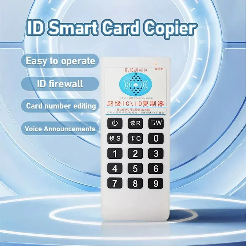 5YOA Handheld Frequency 125Khz to 13.56MHZ Copier Duplicator Cloner RFID NFC IC Card Reader Writer Access Tag Duplicator 5577