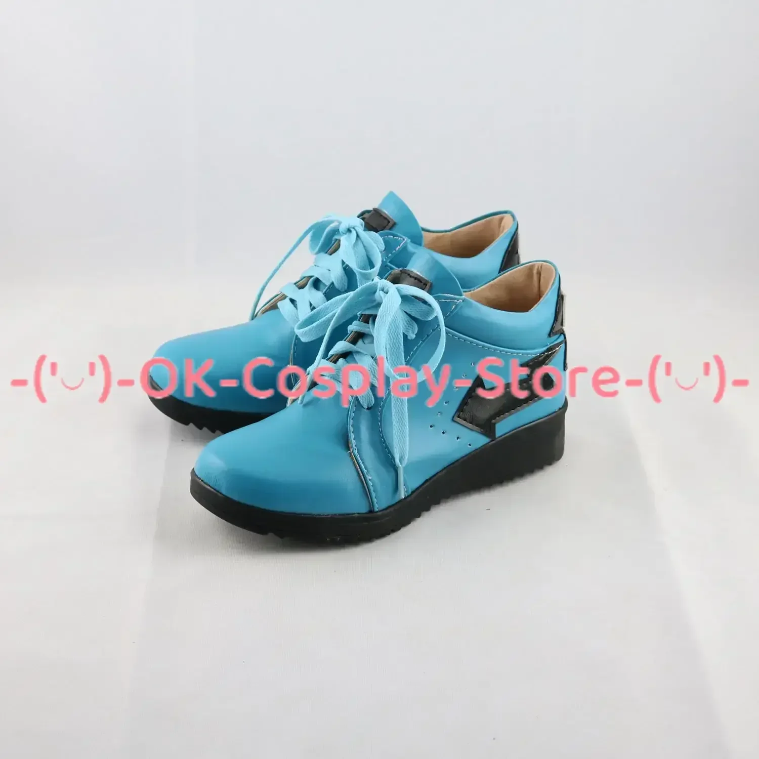 [Personalizowane] Buty Inkling Girl Neon Pink do Cosplayu, Anime, Gry, Rekwizyt Kostiumowy na Halloween, Karnawał, Imprezę, Skórzane Botki PU