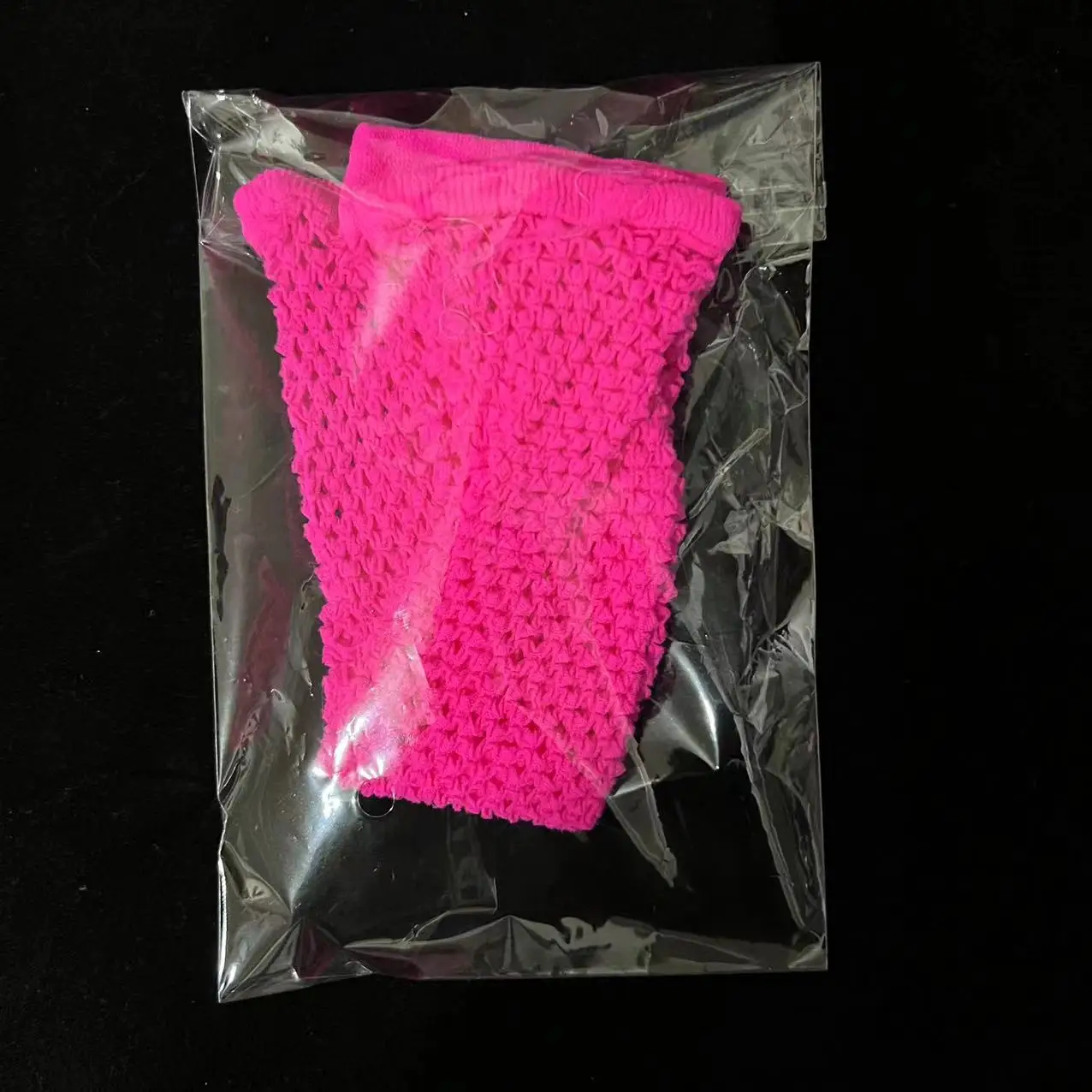 Sexy Women Medium Length Fishing Net Elastic Mesh Black White Ancient Party Long Punk Fingerless Nightclub Etiquette Gloves