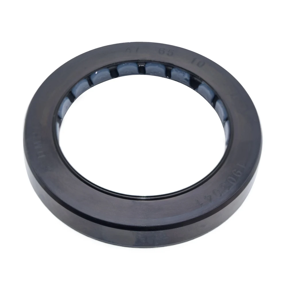 

DMHUI Pressure Shaft Sealing Ring 47*65*10 NBR for Hydraulic Pump Motor - TCV Double Lip Skeleton Oil Seals w/ Spring-loaded