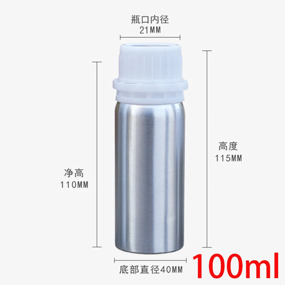 2/5/10pcs/lot Aluminum Bottle with Anti-theft Lid Essential Oil Bottle Cosmetics Container Refillable Travel Sub Bottles image 5