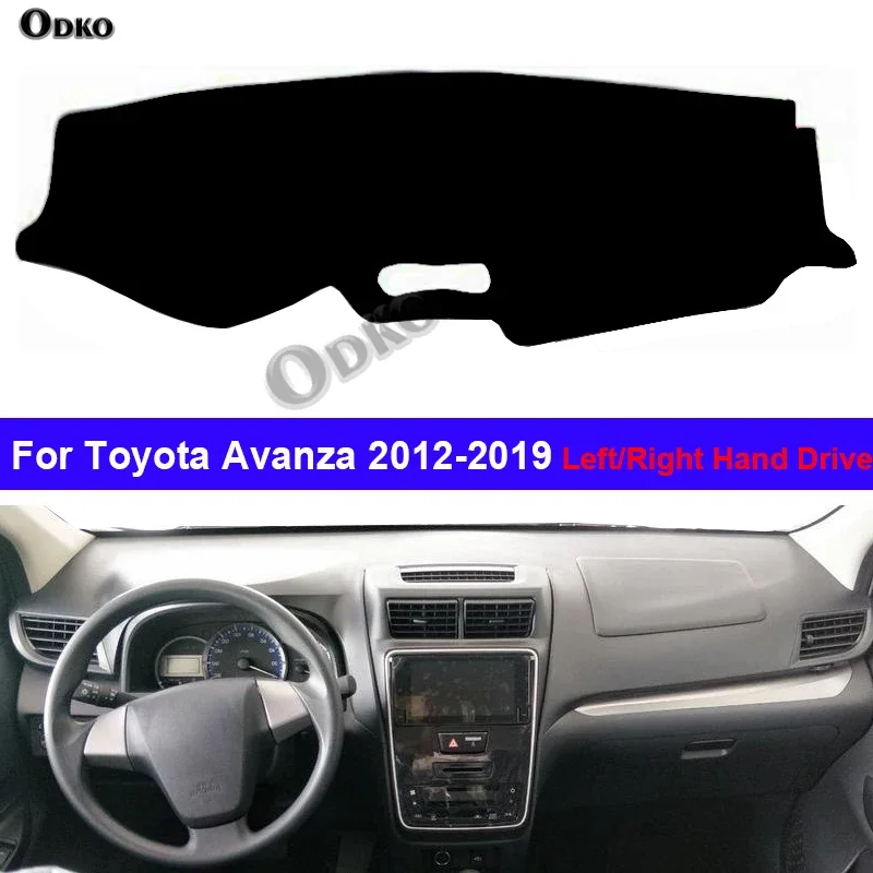 Cubierta para Tablero de Auto, Alfombra Protectora para Toyota Avanza 2012-2019, Parasol Anti-Sol, Anti-UV, Anti-Suciedad 2018 2017 2016 2015