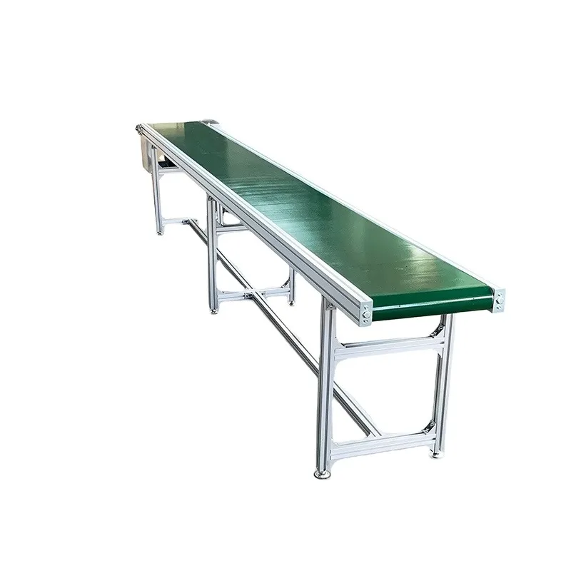 Manufacturer Green White PVC Conveyor Belt Price Smooth PVC Flat Belt Non-slip Profile