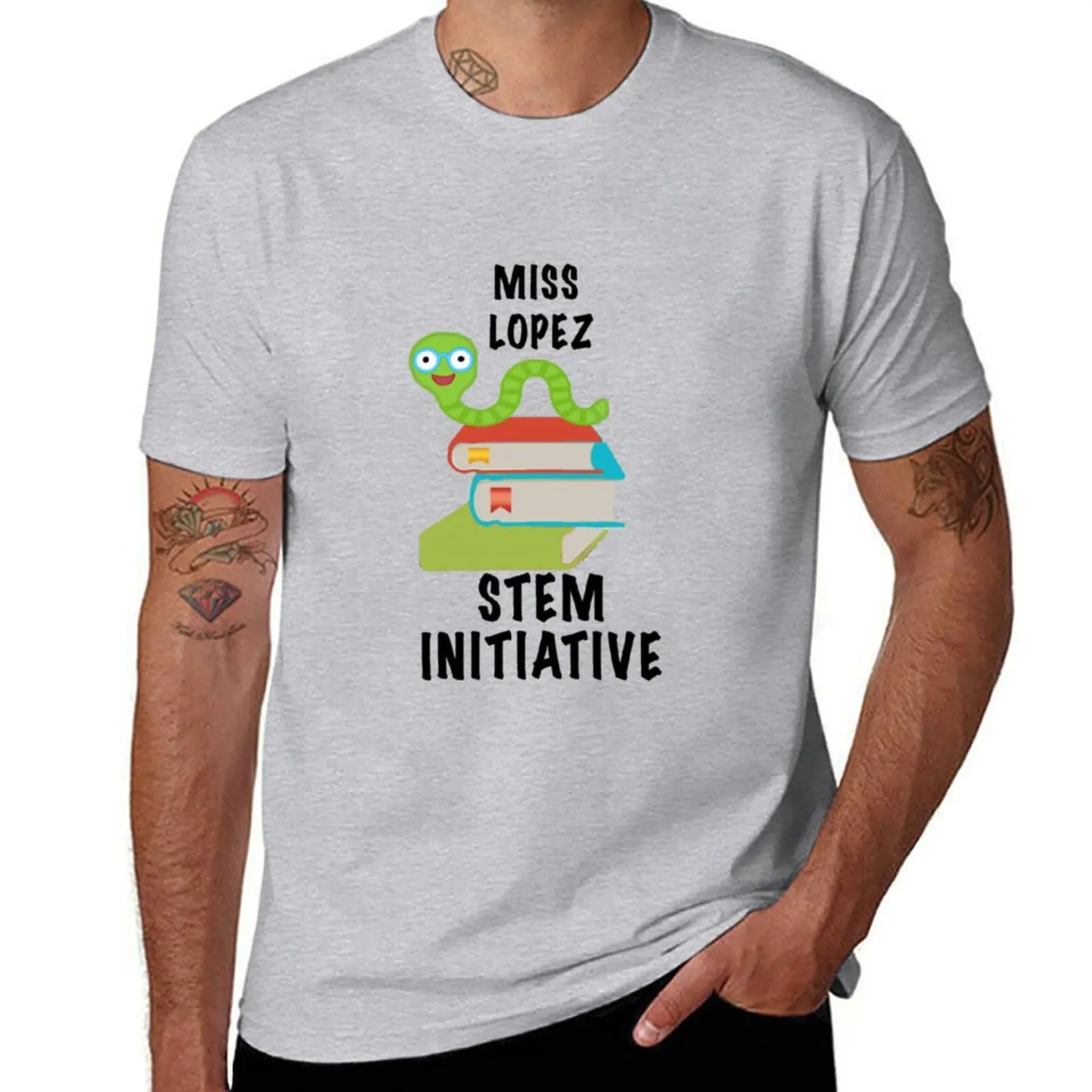 Miss Lopez STEM Initiative T-Shirt blanks customs summer clothes quick drying mens t shirt