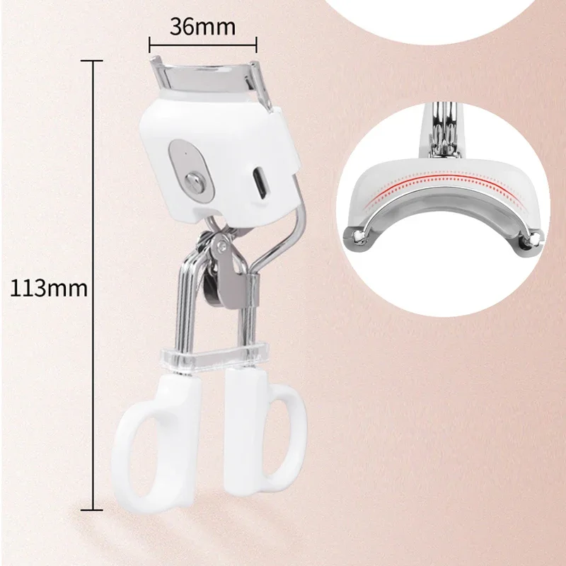 In Stock Heated Eyelash Curlers Elevate Lash, Rapid Heat-up, USB Rechargeable, Temperature Control, and Safe Design