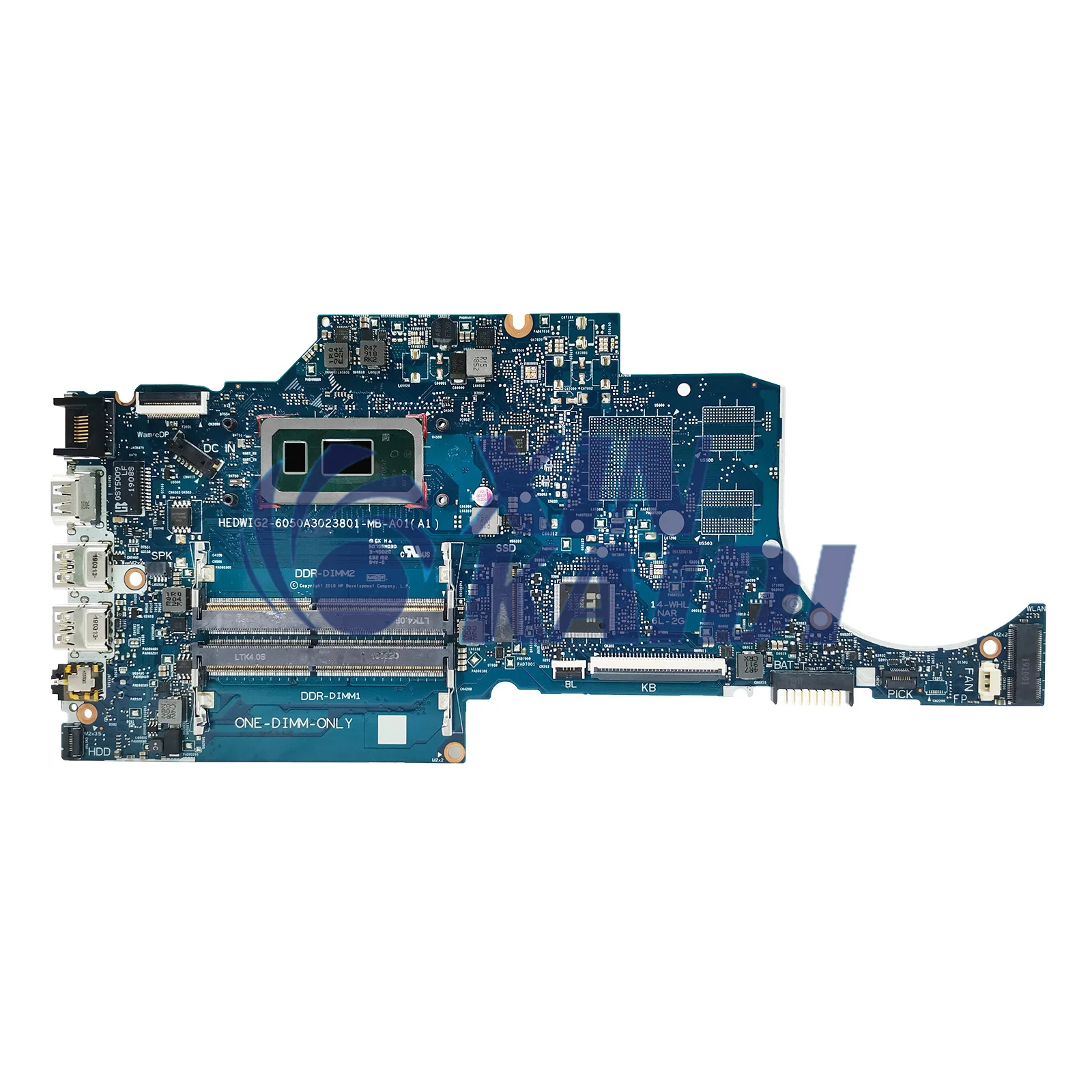 Scheda madre del computer portatile per HP 14S-CF 14S-CR 14-CF L38212-601 L48651-601 Scheda madre del notebook con CPU i3 8th Gen 6050A 3023801