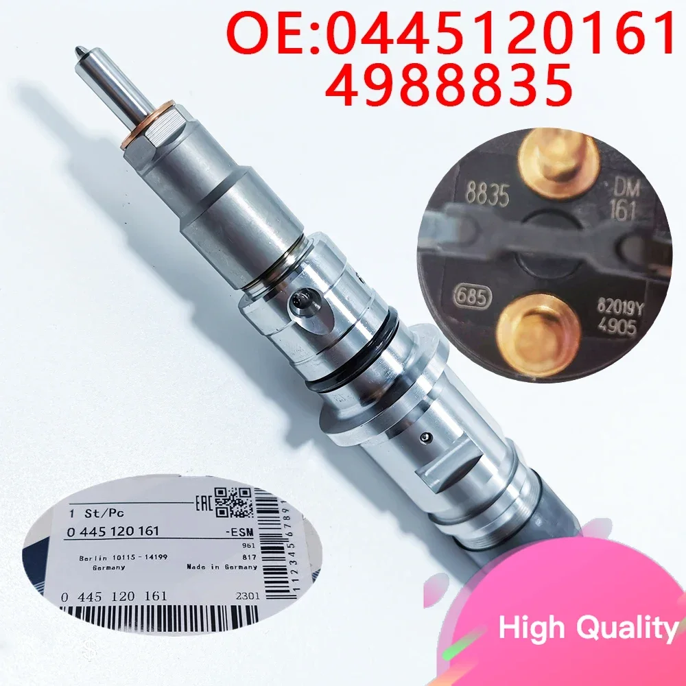

High quality 0445120161 4988835 is suitable for diesel engine common rail electronic injector assembly 0 445 120 161