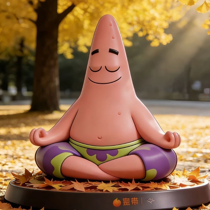 Cute SpongeBo & Patrick Star GK Figure Model Desktop Ornament Anime Peripheral Gift for Kids Friends Birthday Anime Cartoon New