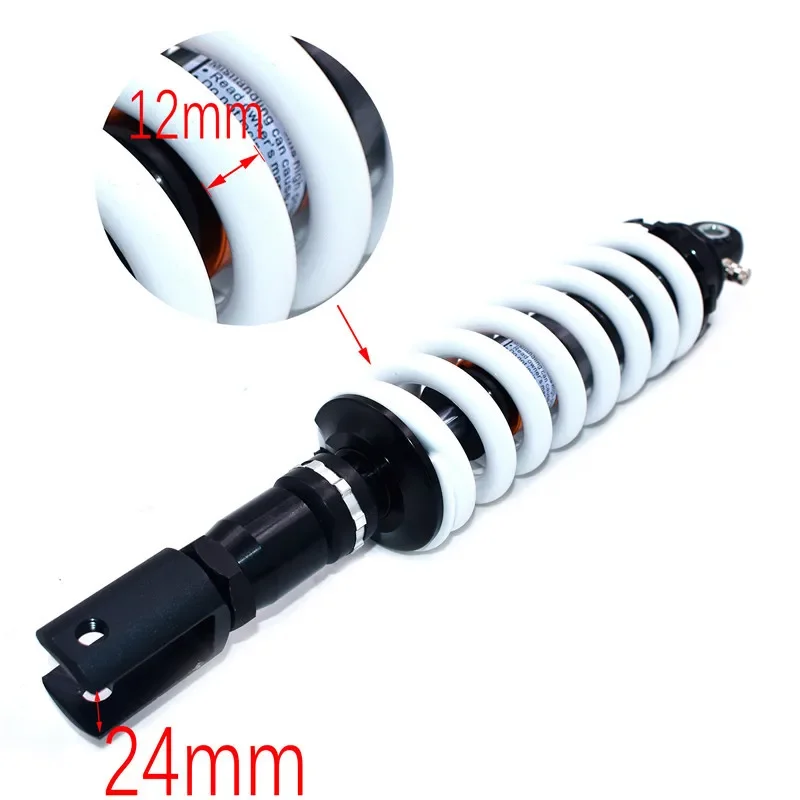 375MM Hole to Hole Length Motorcycle Rear Shock Absorber Damping Adjustable 375 suspension After The Shock for BSE Kayo CRF KLX