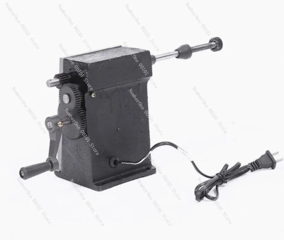 Hand cranked electronic counter 130 winding motor coil machine, electronic counter winding machine
