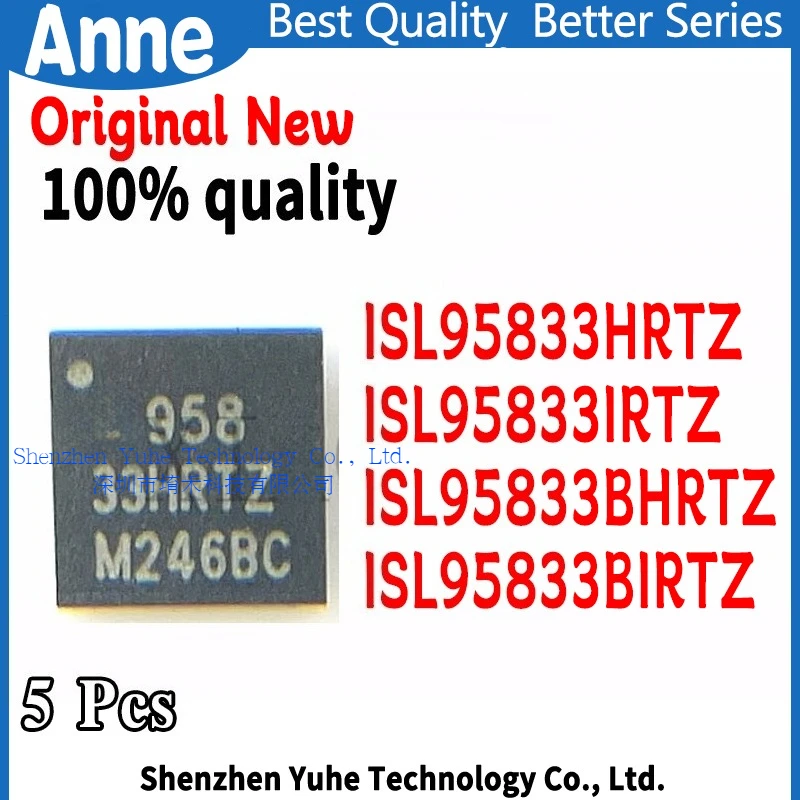 (5piece) ISL95833 ISL95833HRTZ 95833HRTZ ISL95833IRTZ 95833IRTZ ISL95833BHRTZ 95833BHRTZ ISL95833BIRTZ 95833BIRTZ QFN-32