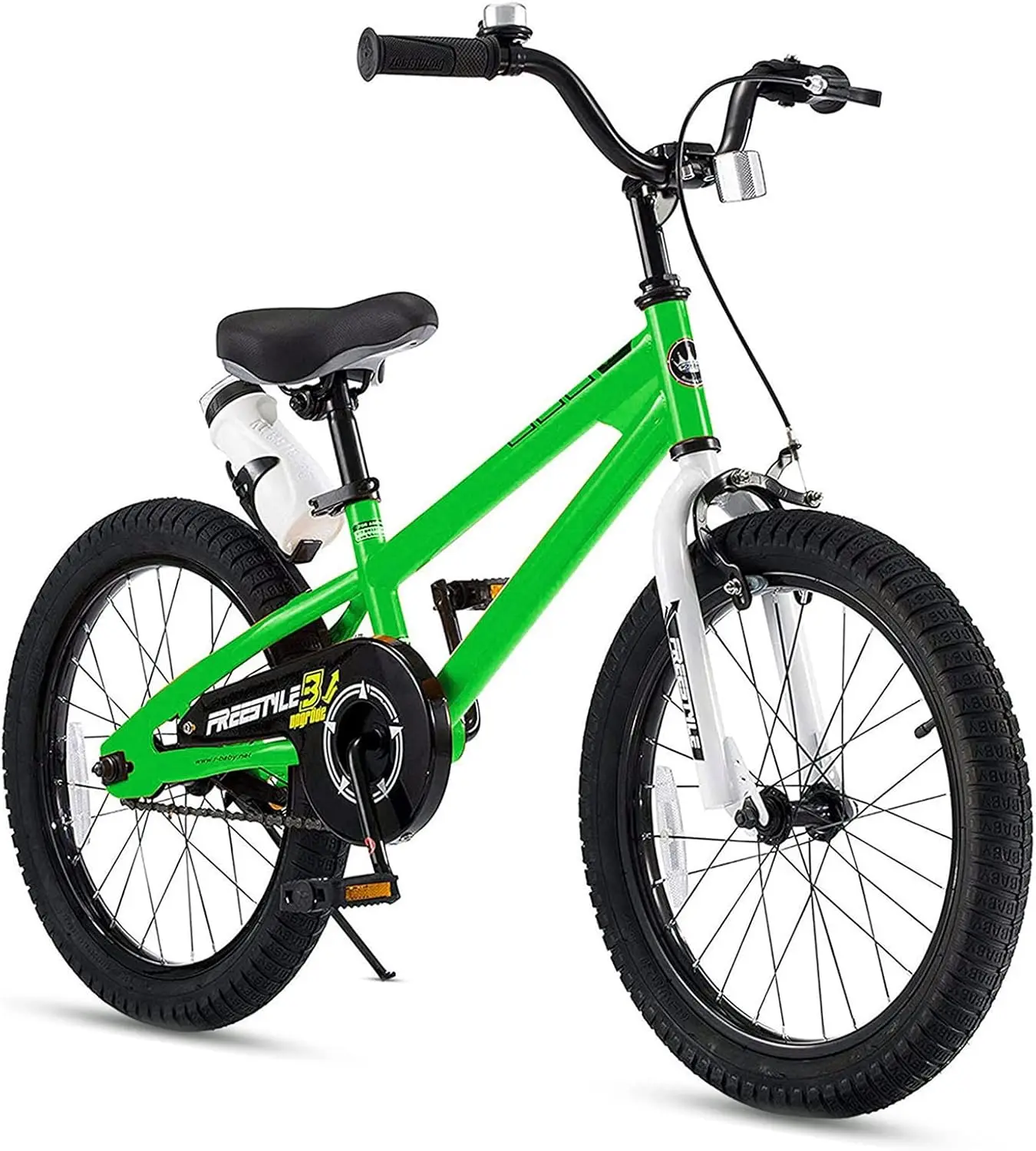 Summer Freestyle Kids Bike 12 14 16 18 Inch Sport Bicycle for Boys Girls Ages 3-10 Years, Multiple Color Options