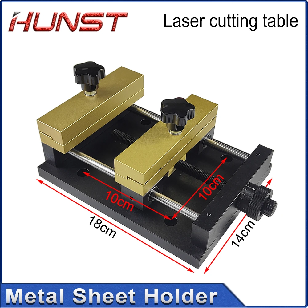 Hunst máquina da marcação do laser de metal suporte de folha fixação suporte fixo metal fixação para ferramentas de corte da máquina do laser da fibra