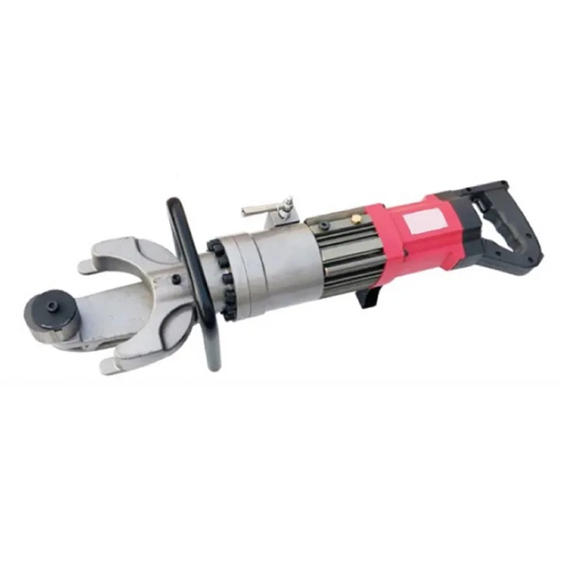 

New Upgrade Electric Hydraulic Steel Bar Bending Machine Portable Rebar Fast Bender Bend Range 18-28MM 220V Construction Tools