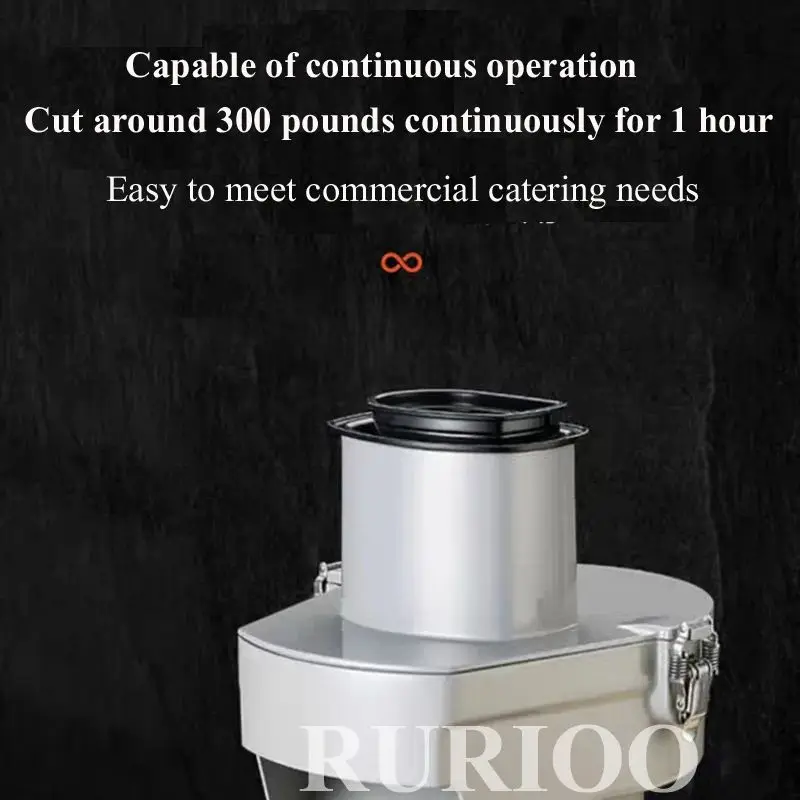 

Многофункциональная коммерческая овощерезка 220В для нарезки фруктов, салатов, картофеля и лука